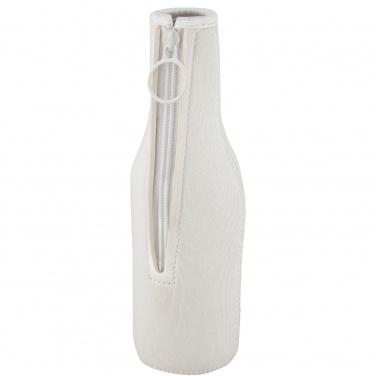 Logo trade corporate gift photo of: Fris recycled neoprene bottle sleeve holder