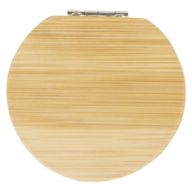 Logotrade corporate gift picture of: Afrodit bamboo pocket mirror