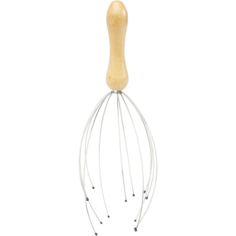 Logotrade business gifts photo of: Hator bamboo head massager