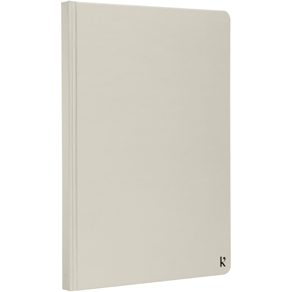 Logotrade business gifts photo of: Karst® A5 stone paper hardcover notebook - lined