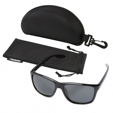 Logo trade promotional items image of: Eiger polarized sunglasses in recycled PET casing