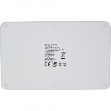 Logotrade promotional item picture of: Medake 10W bamboo wireless charger