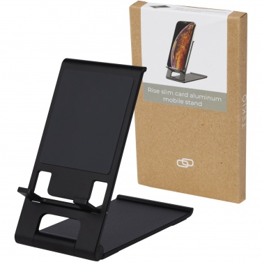 Logo trade promotional merchandise image of: Rise slim aluminium phone stand