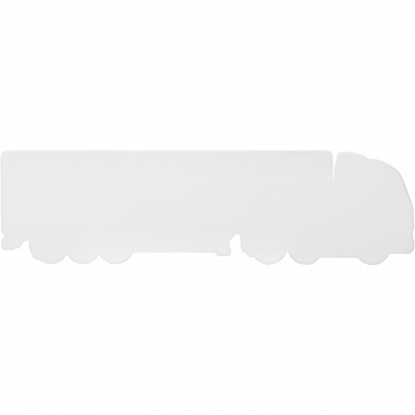 Logotrade promotional product picture of: Tait 15 cm lorry-shaped recycled plastic ruler