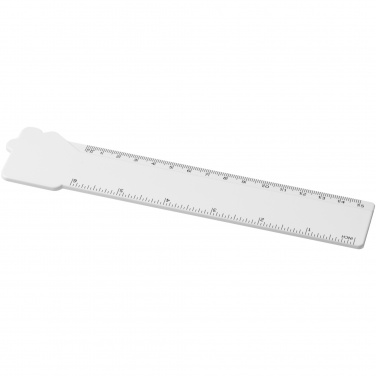 Logotrade promotional giveaway picture of: Tait 15 cm house-shaped recycled plastic ruler