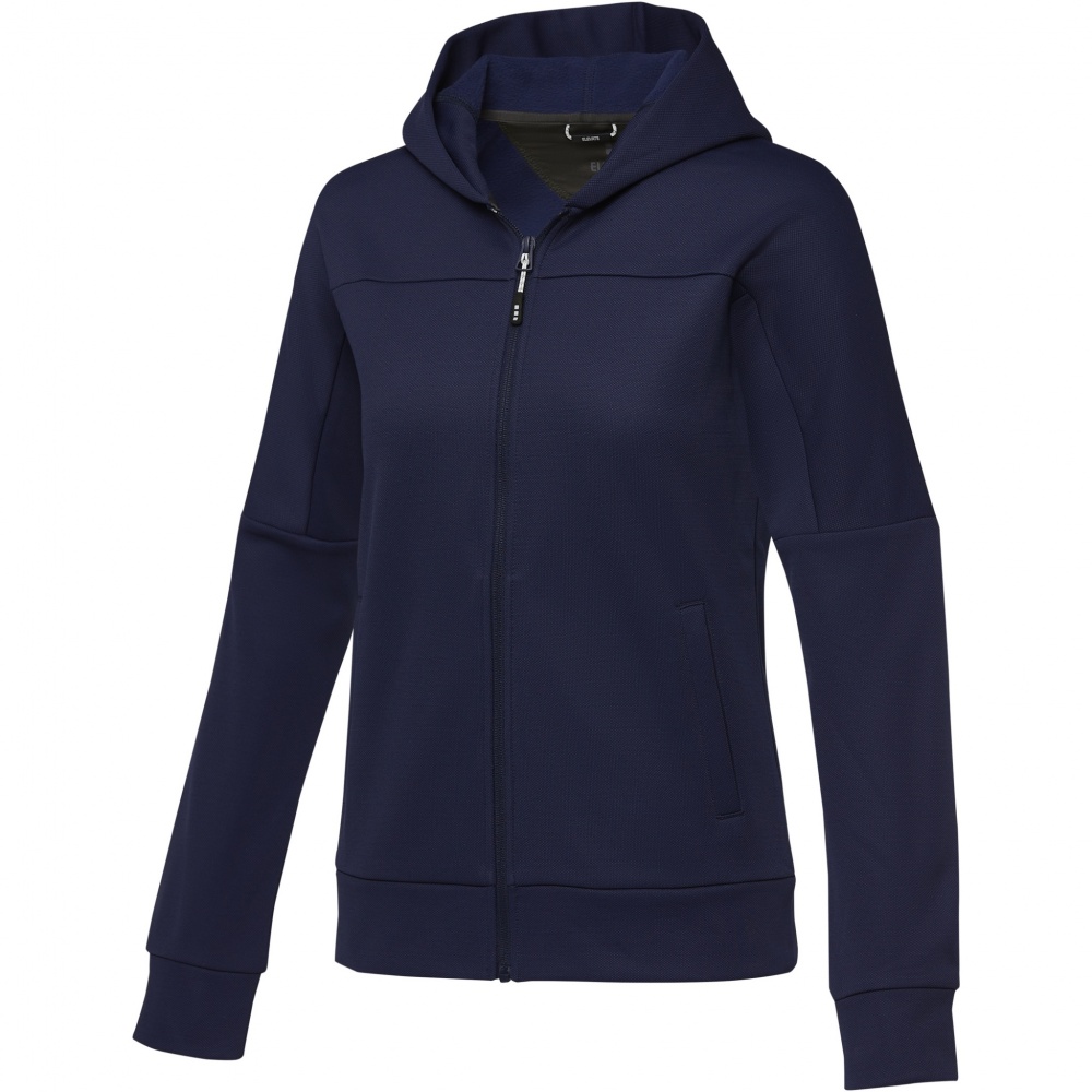 Logo trade corporate gift photo of: Nubia women's performance full zip knit jacket