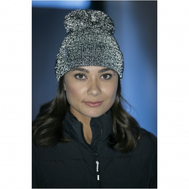 Logo trade corporate gifts image of: Rigi reflective beanie