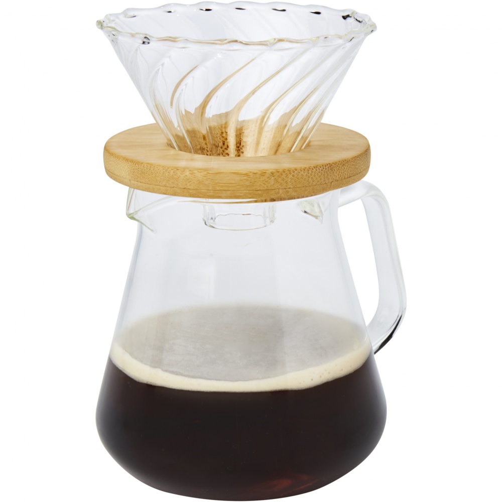 Logo trade advertising products image of: Geis 500 ml glass coffee maker