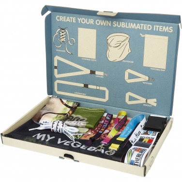 Logo trade promotional products image of: Sublimation sample box