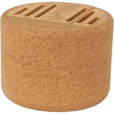 Logo trade promotional items picture of: Cerris 5W cork Bluetooth® speaker