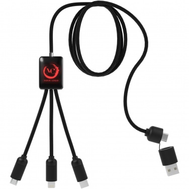 Logo trade promotional gifts picture of: SCX.design C28 5-in-1 extended charging cable
