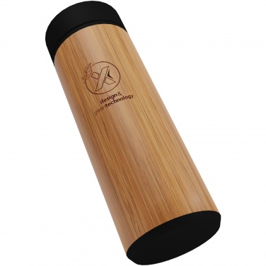 Logo trade promotional merchandise image of: SCX.design D11 500 ml bamboo smart bottle