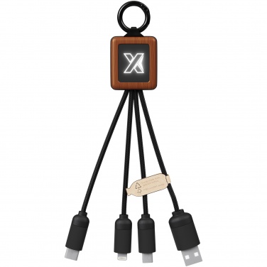 Logo trade business gifts image of: SCX.design C19 wooden easy to use cable
