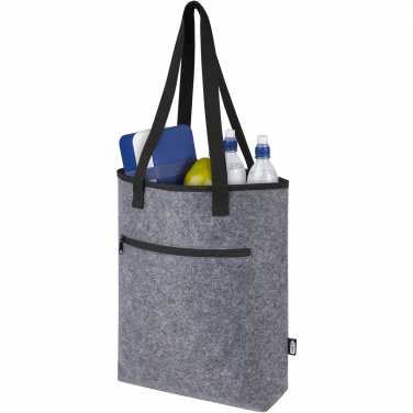 Logo trade promotional merchandise photo of: Felta GRS recycled felt cooler tote bag 12L