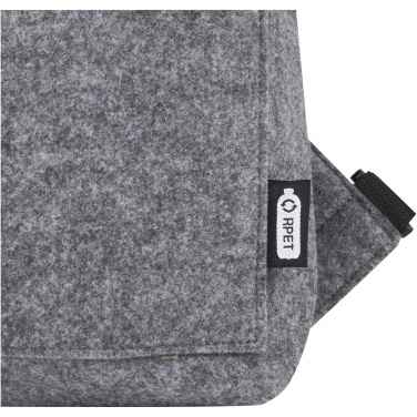Logo trade promotional products picture of: Felta GRS recycled felt roll-top bike bag 13L