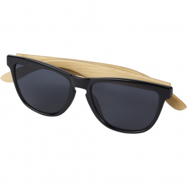 Logo trade promotional gifts picture of: Sun Ray ocean bound plastic and bamboo sunglasses