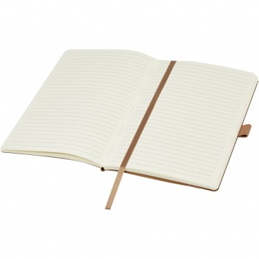 Logo trade business gift photo of: Kilau recycled leather notebook 