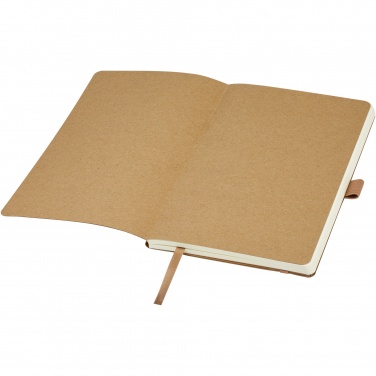 Logotrade promotional products photo of: Kilau recycled leather notebook 