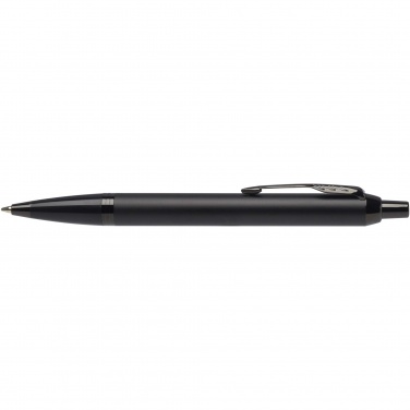 Logo trade corporate gifts picture of: Parker IM achromatic ballpoint and rollerball pen set with gift box