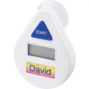Logo trade promotional items picture of: Guitty digital shower timer
