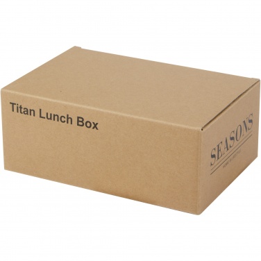 Logotrade promotional product picture of: Titan recycled stainless steel lunch box