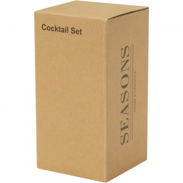 Logo trade corporate gifts picture of: Gaudie recycled stainless steel cocktail shaker