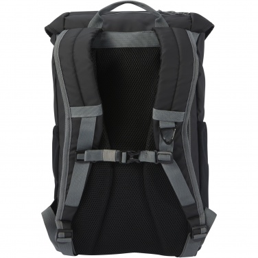 Logo trade promotional products image of: Aqua 15.6" GRS recycled water resistant laptop backpack 23L