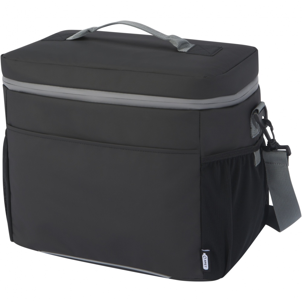 Logo trade corporate gift photo of: Aqua 20-can GRS recycled water resistant cooler bag 22L