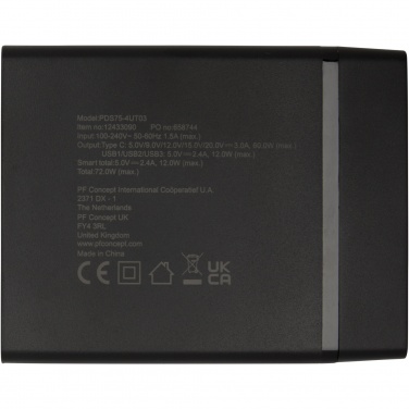 Logotrade advertising product image of: ADAPT 72W recycled plastic PD power station