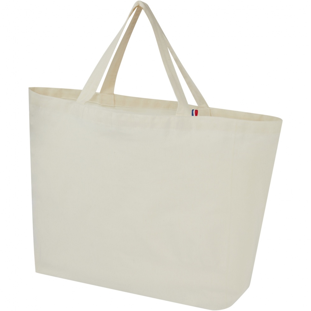 Logotrade promotional gift picture of: Cannes 200 g/m2 recycled shopper tote bag 10L