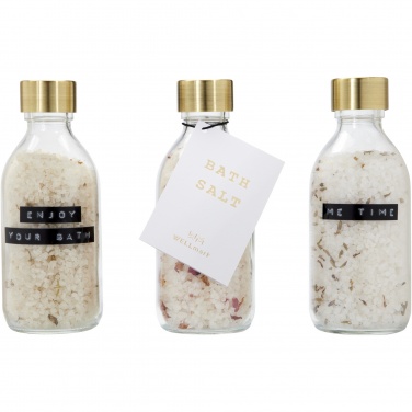 Logo trade advertising product photo of: Wellmark Just Relax 3-piece 200 ml bath salt gift set