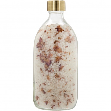 Logo trade promotional products image of: Wellmark Just Relax 500 ml bath salt - roses fragrance