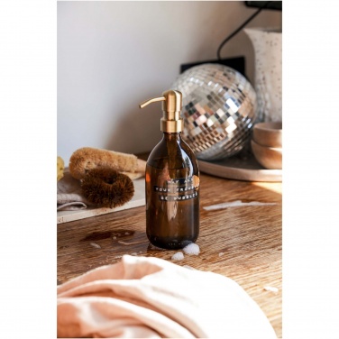 Logo trade promotional gifts image of: Wellmark Bubbles 500 ml hand soap dispenser