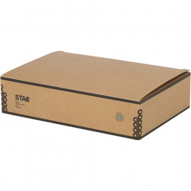 Logotrade promotional merchandise photo of: Spike 24-piece RCS recycled plastic tool set with cork pouch