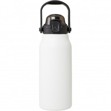 Logo trade business gifts image of: Giganto 1600 ml RCS certified recycled stainless steel copper vacuum insulated bottle