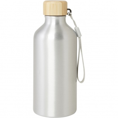 Logotrade promotional gift image of: Malpeza 500 ml RCS certified recycled aluminium water bottle