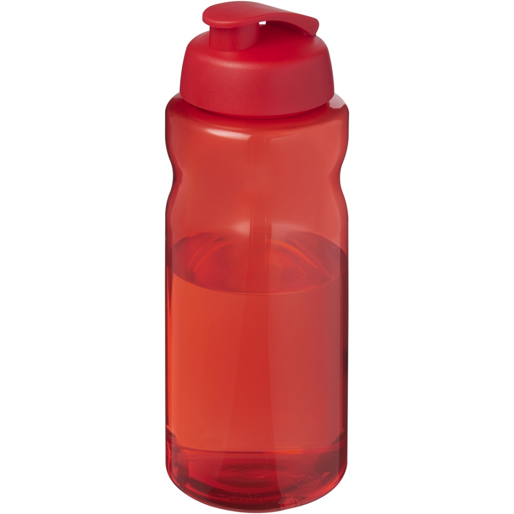 Logo trade advertising products picture of: H2O Active® Eco Big Base 1 litre flip lid sport bottle