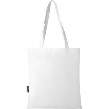 Logo trade promotional product photo of: Zeus GRS recycled non-woven convention tote bag 6L