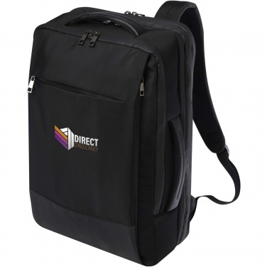 Logotrade corporate gift picture of: Expedition Pro 17" GRS recycled expandable laptop backpack 35L