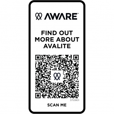 Logo trade promotional giveaways image of: Avalite short sleeve unisex Aware™ recycled t-shirt