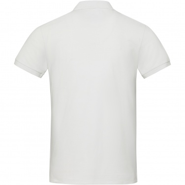 Logo trade promotional gifts picture of: Emerald short sleeve unisex Aware™ recycled polo