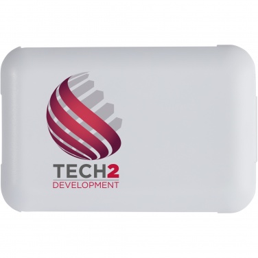 Logo trade promotional merchandise image of: Savvy recycled plastic modular charging cable with phone holder