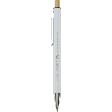 Logotrade promotional items photo of: Cyrus recycled aluminium ballpoint pen (black ink)