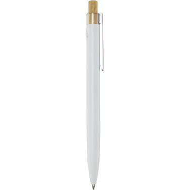 Logo trade business gift photo of: Nooshin recycled aluminium ballpoint pen (black ink)