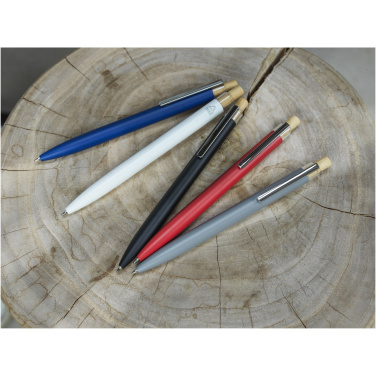 Logo trade corporate gifts picture of: Nooshin recycled aluminium ballpoint pen (black ink)