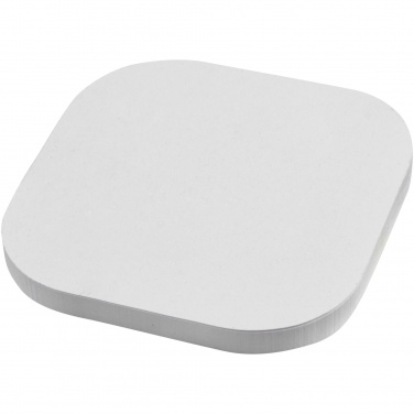 Logotrade business gift image of: Sticky-Mate® square-shaped recycled sticky notes with rounded corners