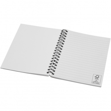 Logo trade promotional items picture of: Desk-Mate® A6 colour spiral notebook