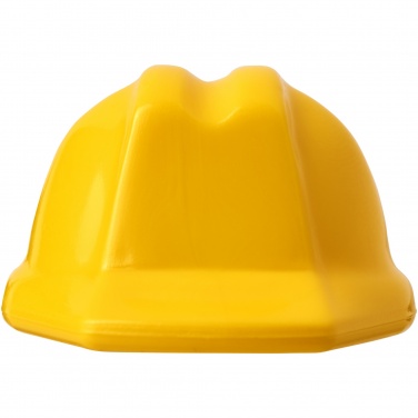 Logo trade promotional item photo of: Kolt hard hat-shaped recycled keychain