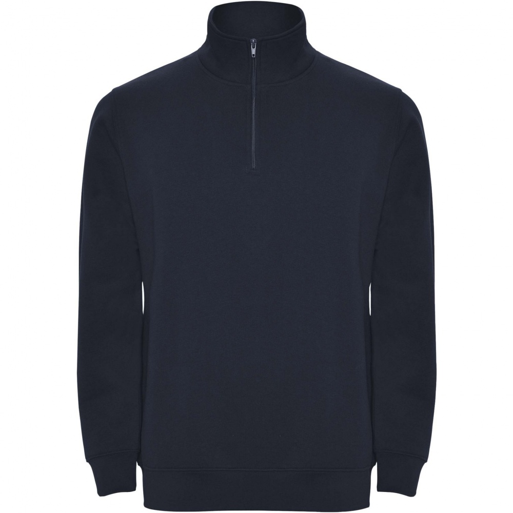 Logo trade promotional giveaways image of: Aneto quarter zip sweater