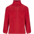 Artic men's full zip fleece jacket, Red